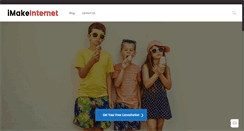 Desktop Screenshot of imakeinternet.com